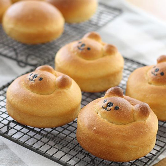 単発オンラインレッスン『まるくまバンズ』材料付き
