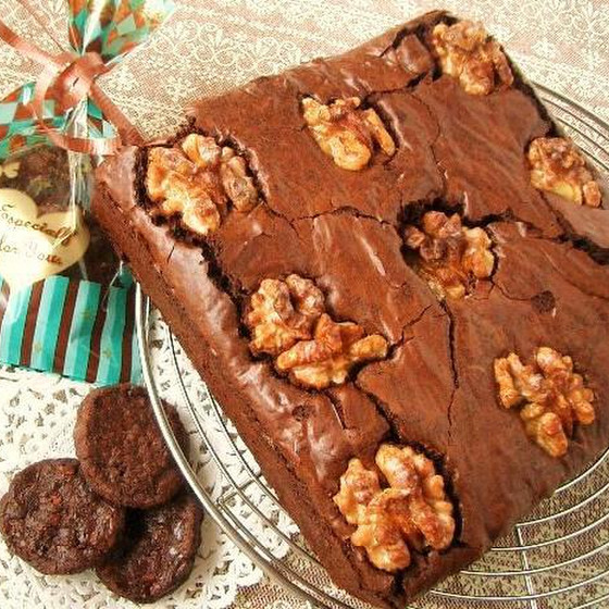 フランス産チョコレートで作るのしっとりブラウニーとサブレ