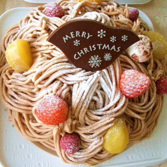 マンツーマンレッスン♬モンブラン風・クリスマスケーキ