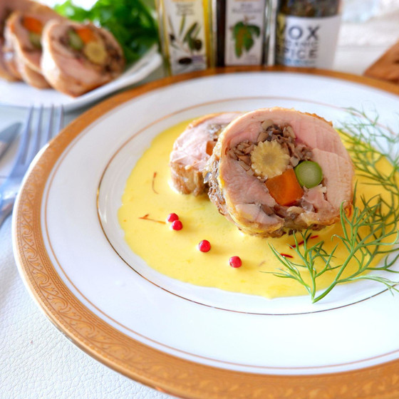 【カプリチョーザ】クリスマス♪チキン料理やミルフィーユポテト
