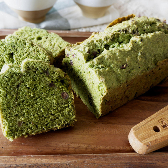 抹茶と小倉のパウンドケーキ