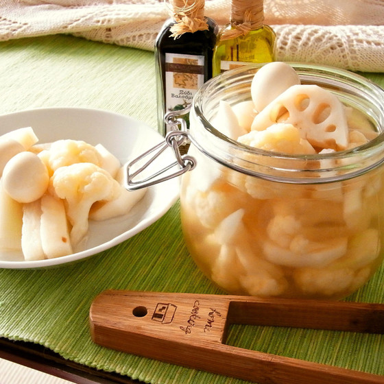 白いお野菜のピクルス