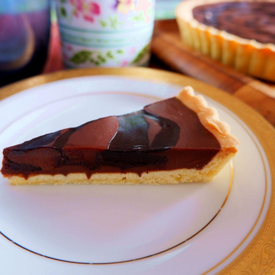 チョコレートタルト