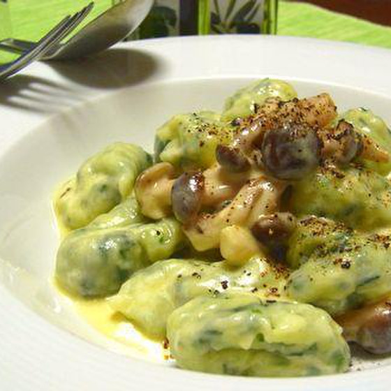 ほうれん草のニョッキ