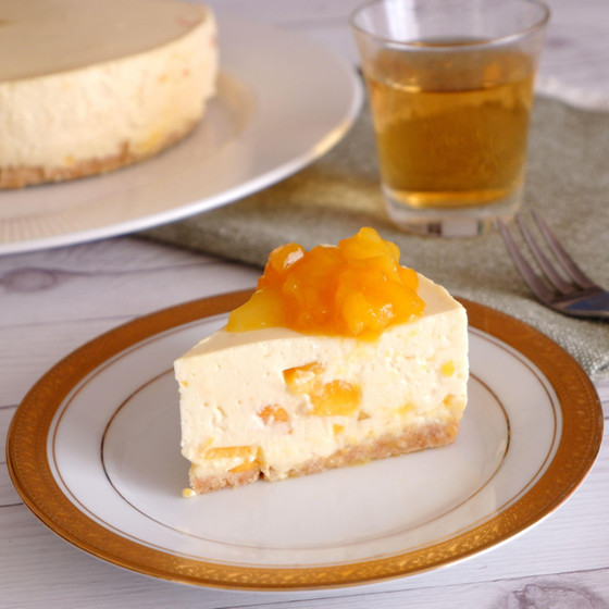 マンゴーレアチーズケーキ