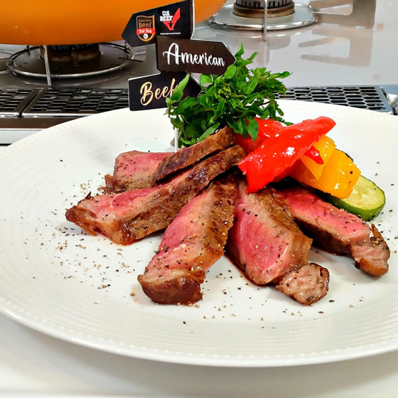 アメリカンビーフのステーキご試食付き！