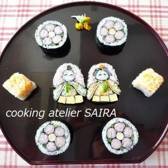 確≫ひな祭り◇飾り巻き寿司　
