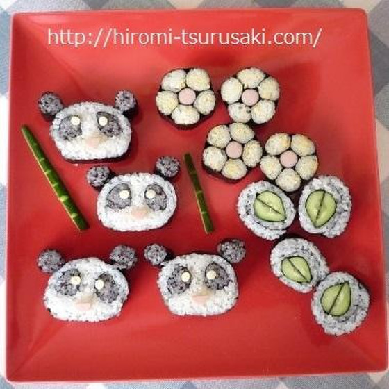 確≫パンダと基本のお花（体験）