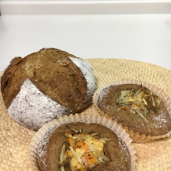 自家製酵母パンレッスンー酒粕酵母