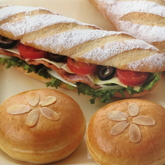 イーストパンレッスン『米粉のコッペ&クリームパン』