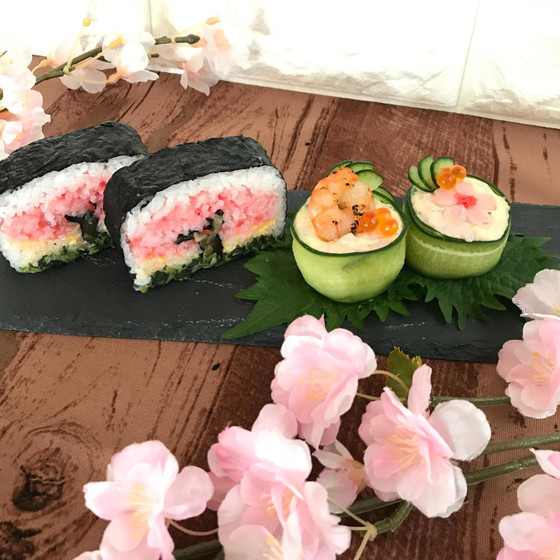 《くまがや館さま》飾り巻き寿司レッスン