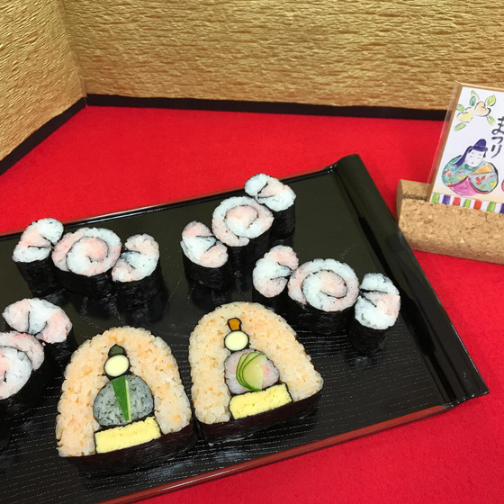 《カルチャー鴻巣》飾り巻き寿司レッスン