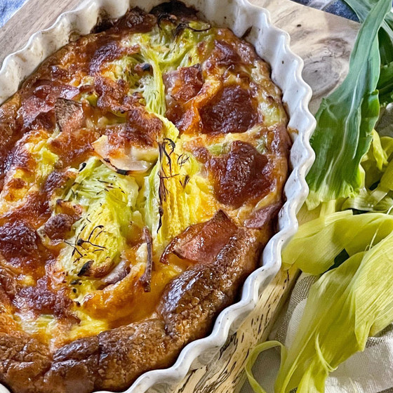 生地なしキッシュ・そら豆クリームパスタ・悪魔風チキン全4品
