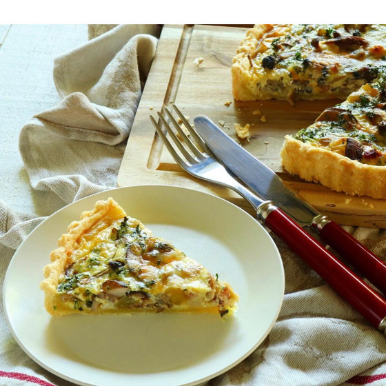 春のグルテンフリーキッシュ～フランス家庭料理3月～