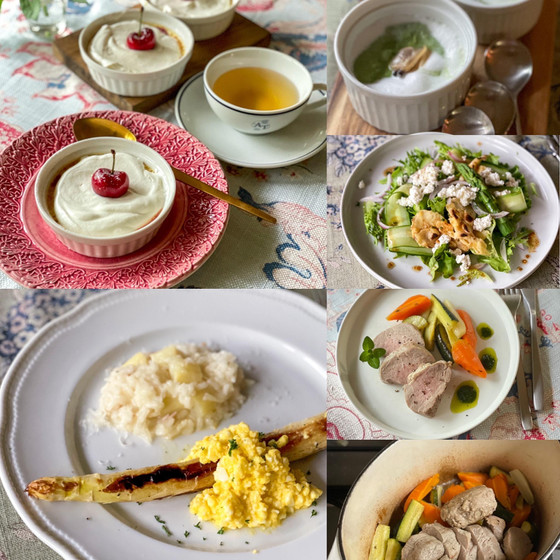 初夏のアスパラガスとポットローストレッスン～5月フランス家庭料理～