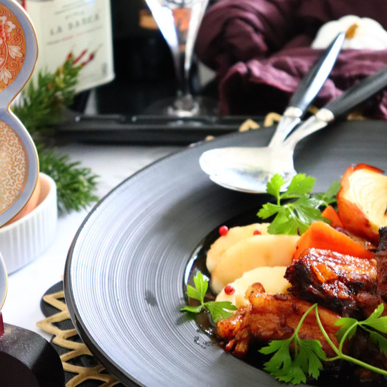 こねないパン...もちふわお豆腐パンと煮込み料理