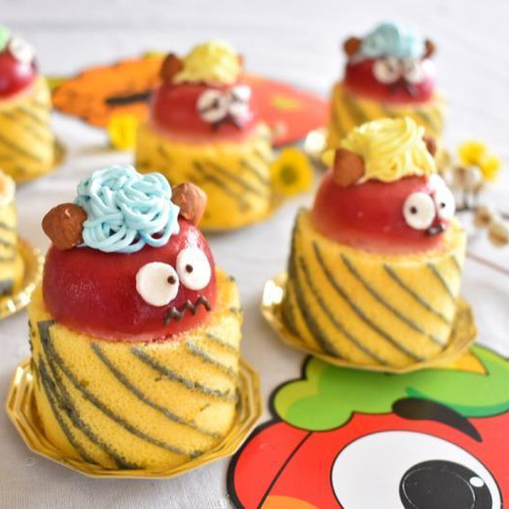 鬼さんケーキ