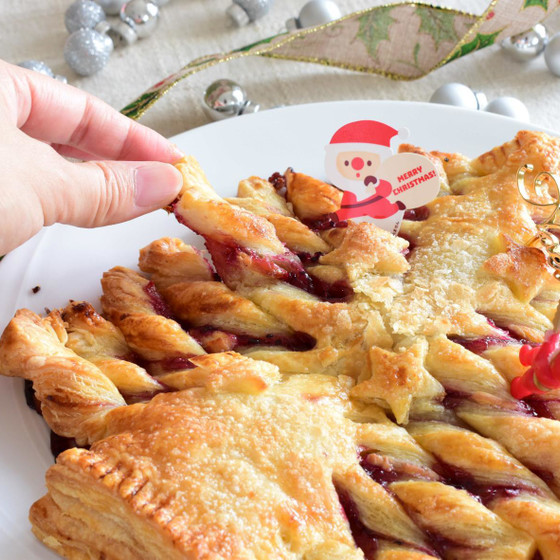 キッズレッスン！クリスマスツリーパイをつくろう