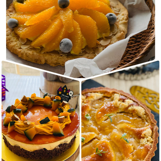 3つのケーキから選んでね