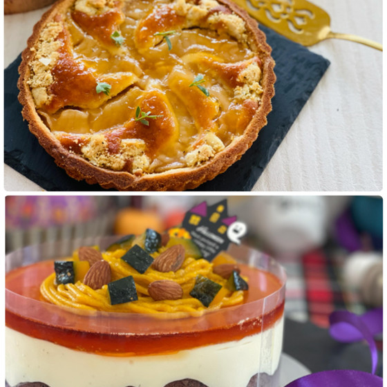 2つのケーキから選んでね