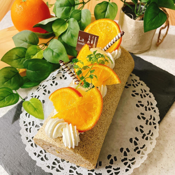 かずみ先生のOrange tea roll