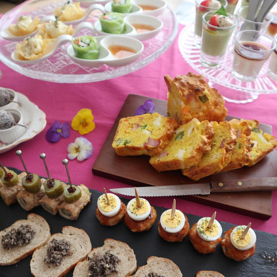 身近な食材を使ったフィンガーフードレッスン☆15周年記念企画