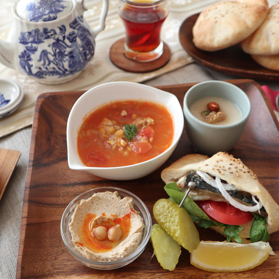 話題の食材を使った簡単な「トルコ料理」レッスン♪（クスパ枠）
