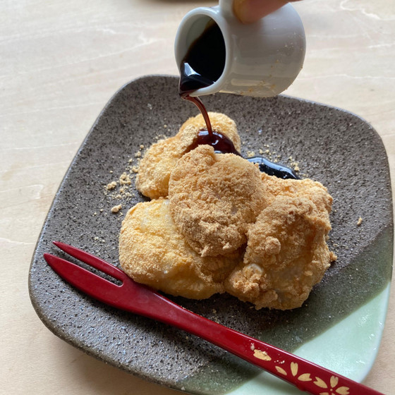 材料５つ！夏休みこどもお菓子教室【お豆腐信玄餅】生徒様無料