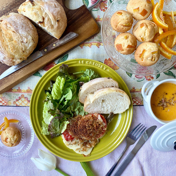 春の食材満喫【パン＆DELI４品】