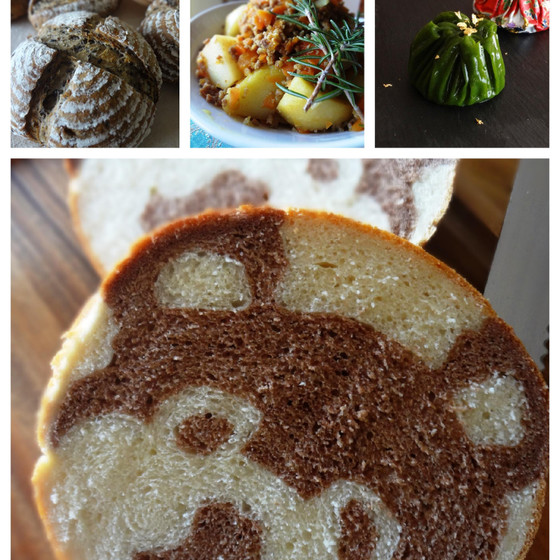 お楽しみパンコース（干支パン）＋料理
