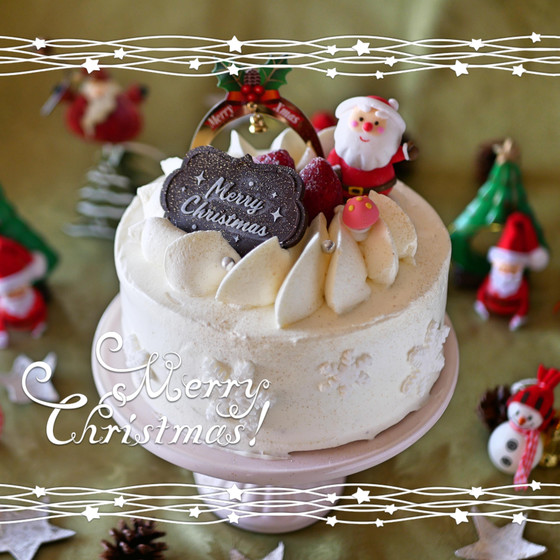 洋菓子コース(クリスマスケーキ）