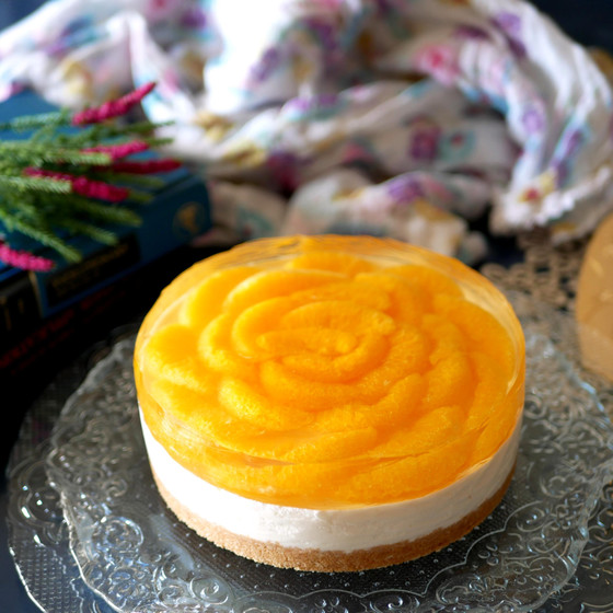 オレンジゼリーケーキ