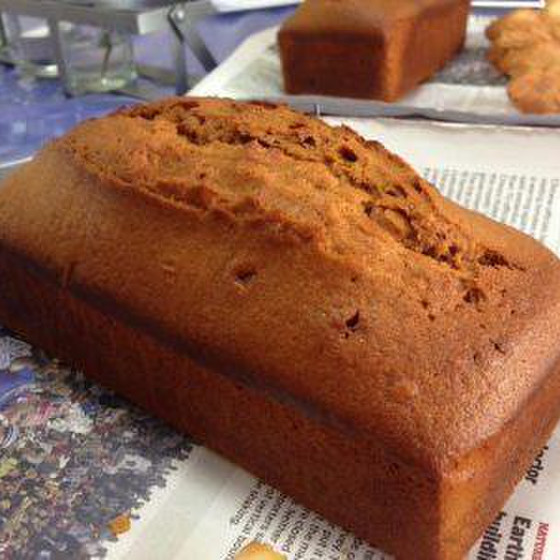 レーズン酵母で作る　バナナのパウンドケーキ