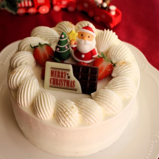 特別講習【苺生クリームクリスマスケーキ】5号サイズ