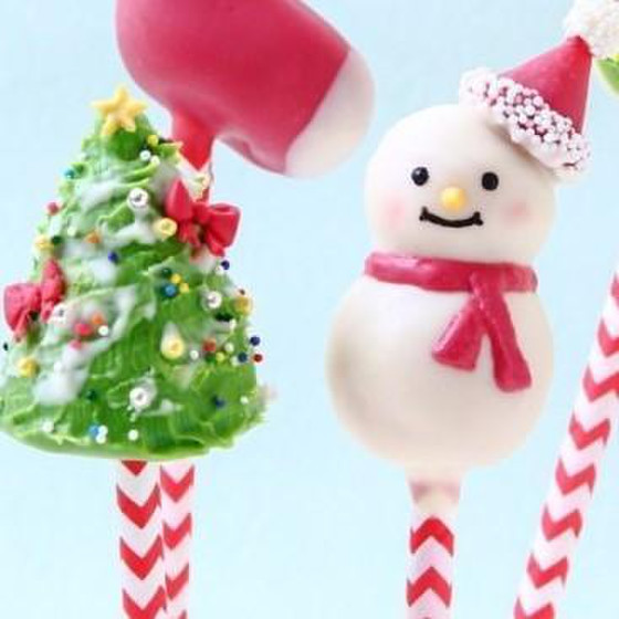 ケーキポップス　クリスマスレッスン