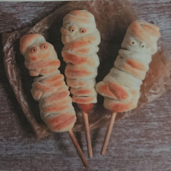 ハロウィン　おうちパン３種類