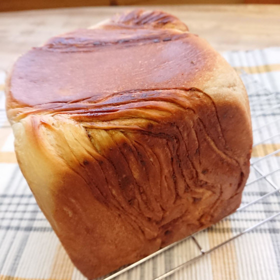 お楽しみレッスンは、コーヒーマーブル食パン