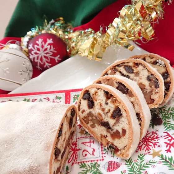 クリスマス準備のシュトーレンレッスン