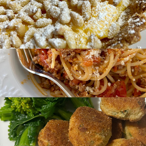食材はあるもので！まるでイタリアな食卓に！