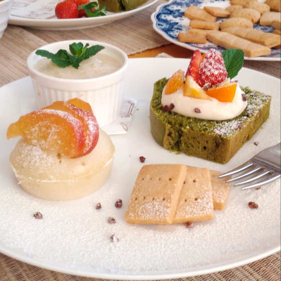 おうちカフェをおしゃれに♪マクロビスイーツ盛り付けレッスン