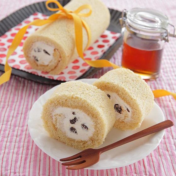 メイプルロールケーキ