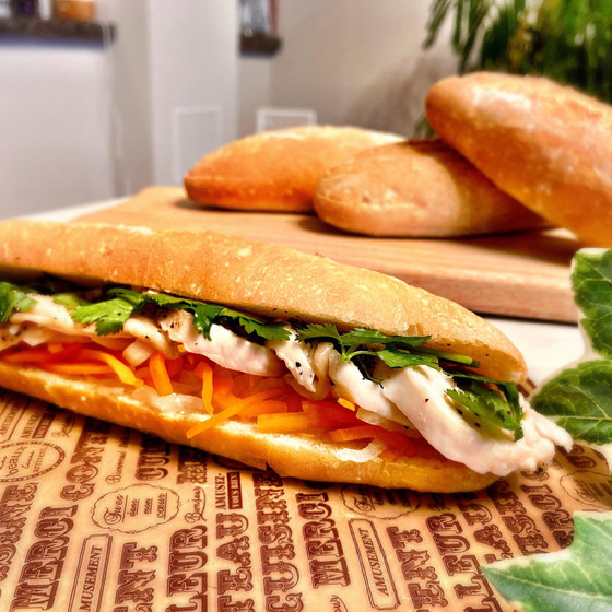 ベトナムのパン♡バインミーとレバーペーストを作る会