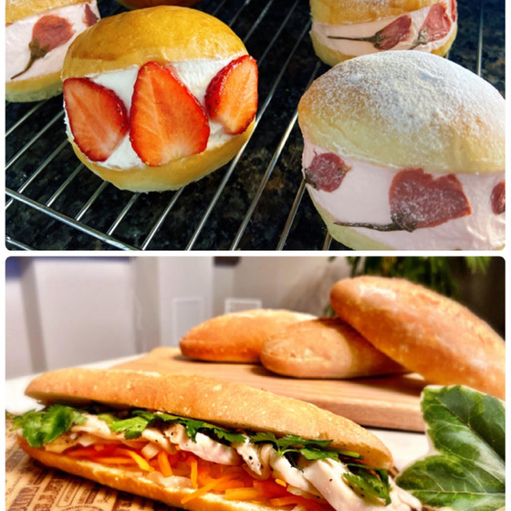 話題のマリトッツォとバインミーを作る会