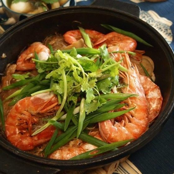 4月のmonthly lesosons シーフードでタイ料理
