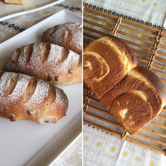 酒種酵母の山食・くるみぱん