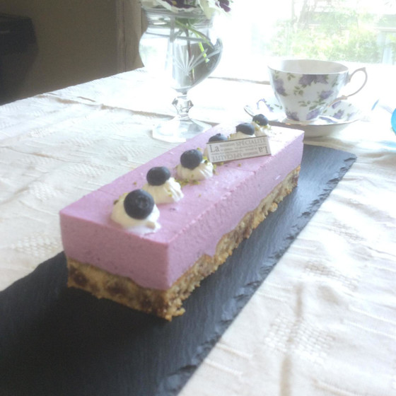 ケーキレッスン「ブルーベリーケーキ」