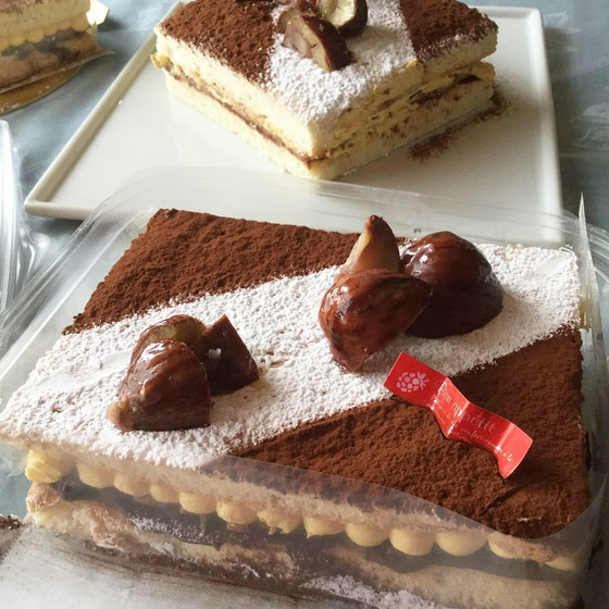 クリスマスケーキレッスン「ショコラマロン」