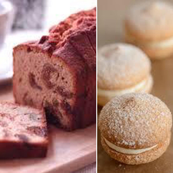 ケーキレッスン「無花果とくるみの焼き菓子、ブッセ」