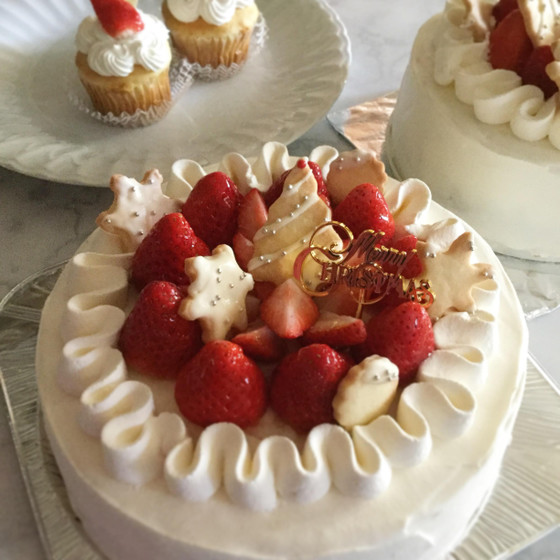 ケーキレッスン「苺のショートケーキ」