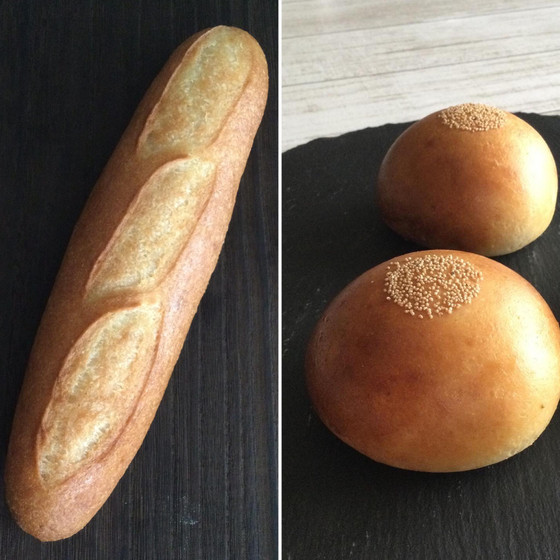 グルテンフリー酒種米粉パン2種レッスン